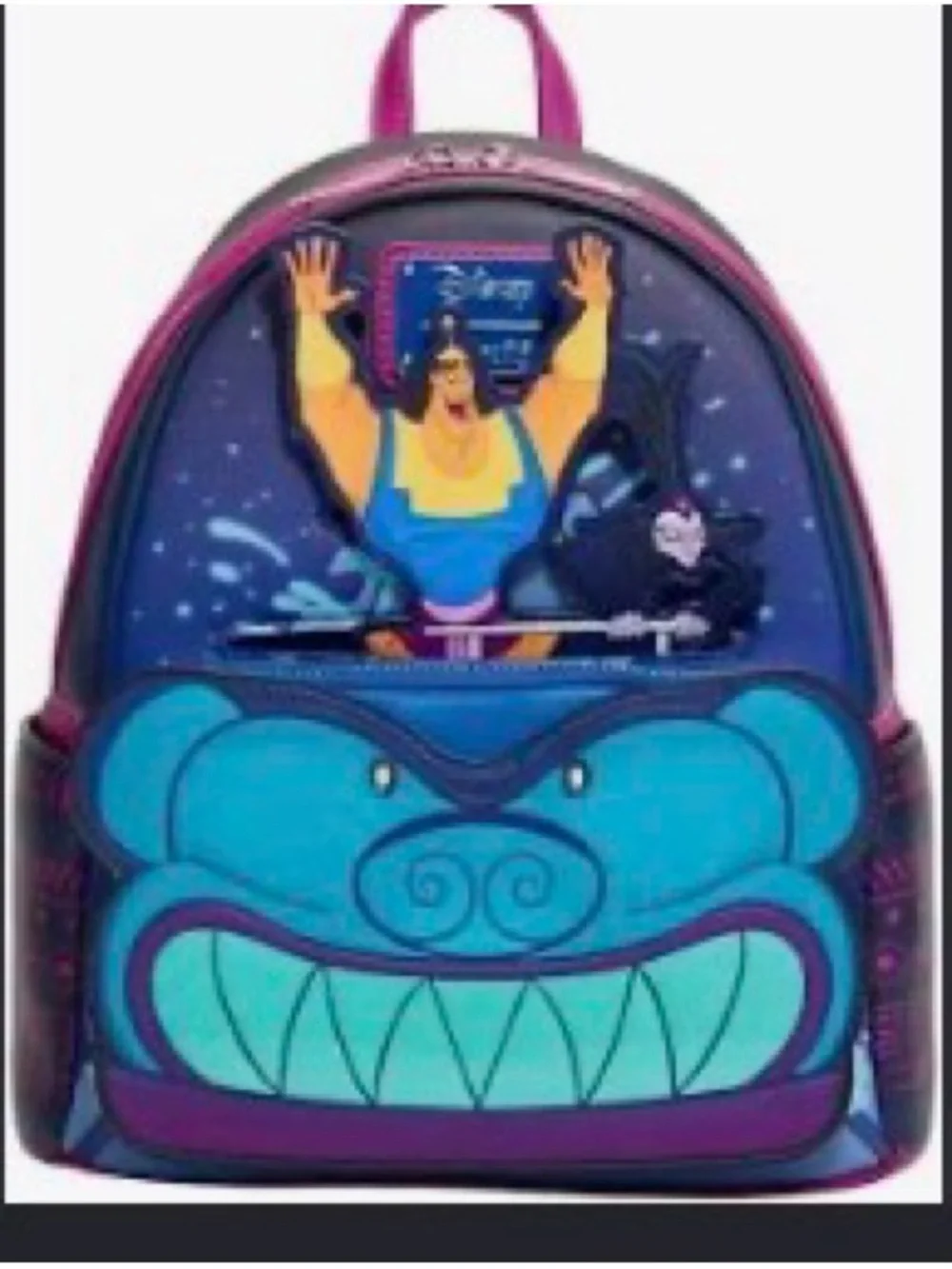 Disney Loungefly The Emperor’s New Groove Yzma & Kronk Coaster Backpack